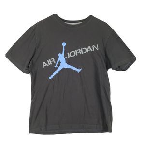 Air Jordan T-Shirt Mens Large Jump Man Spell Out Graphic Athletic Cotton